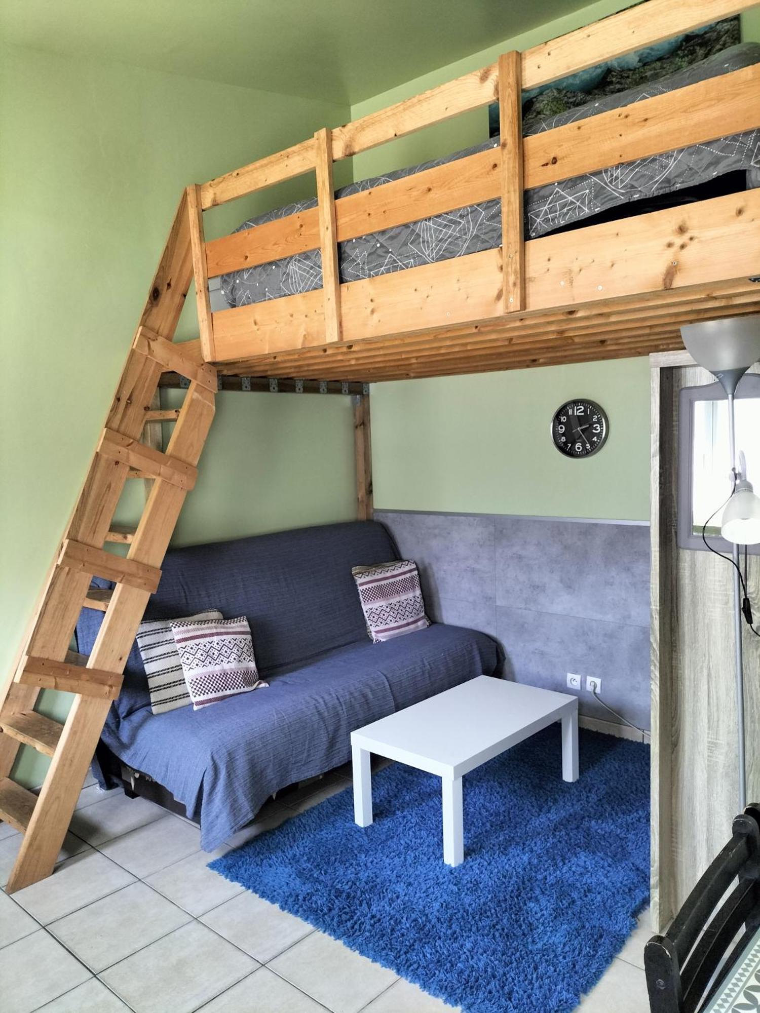Studio Privatif Avec Jardin 4 Personnes Berck Luaran gambar